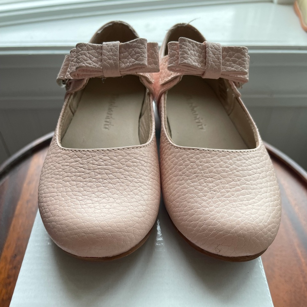 Elephantito Charlotte Mary Janes, Size 9T, Pink